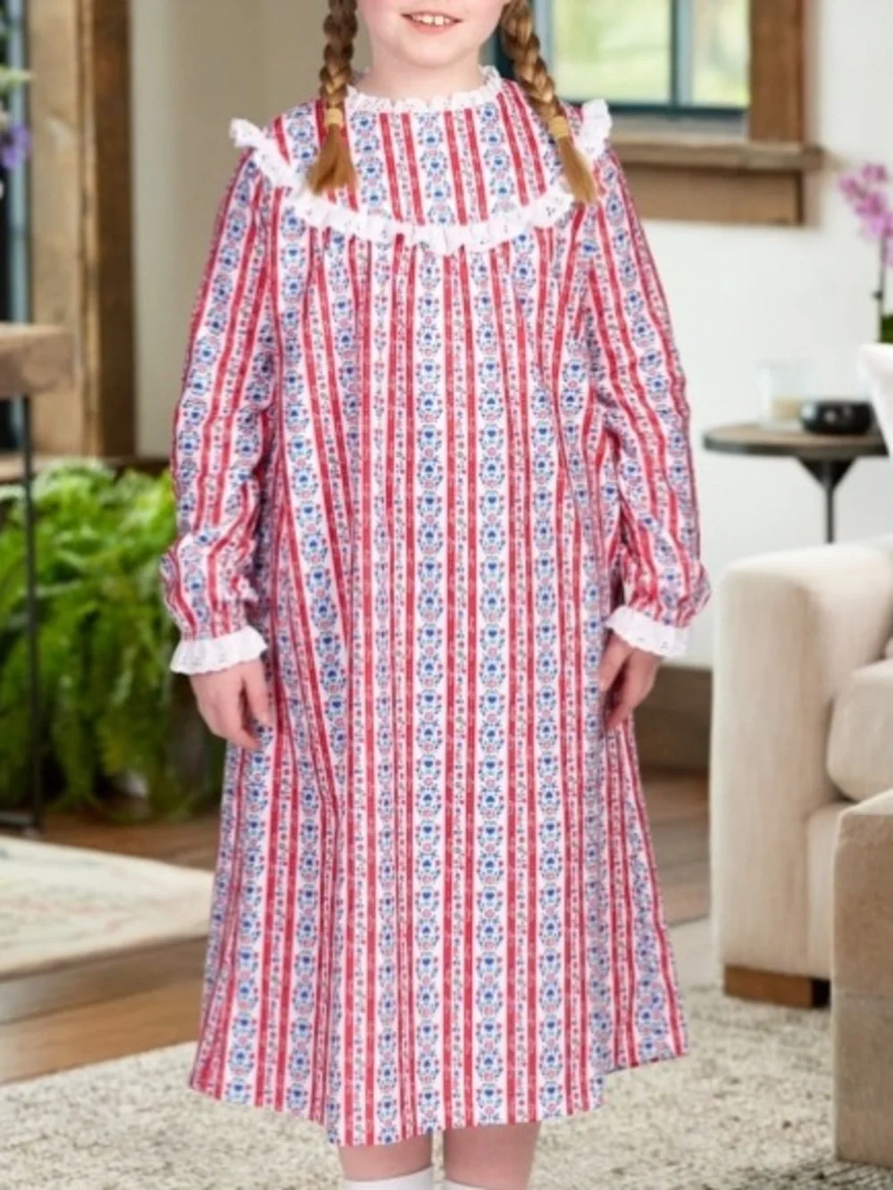 Lanz Tyrolean Nightgown for Girls